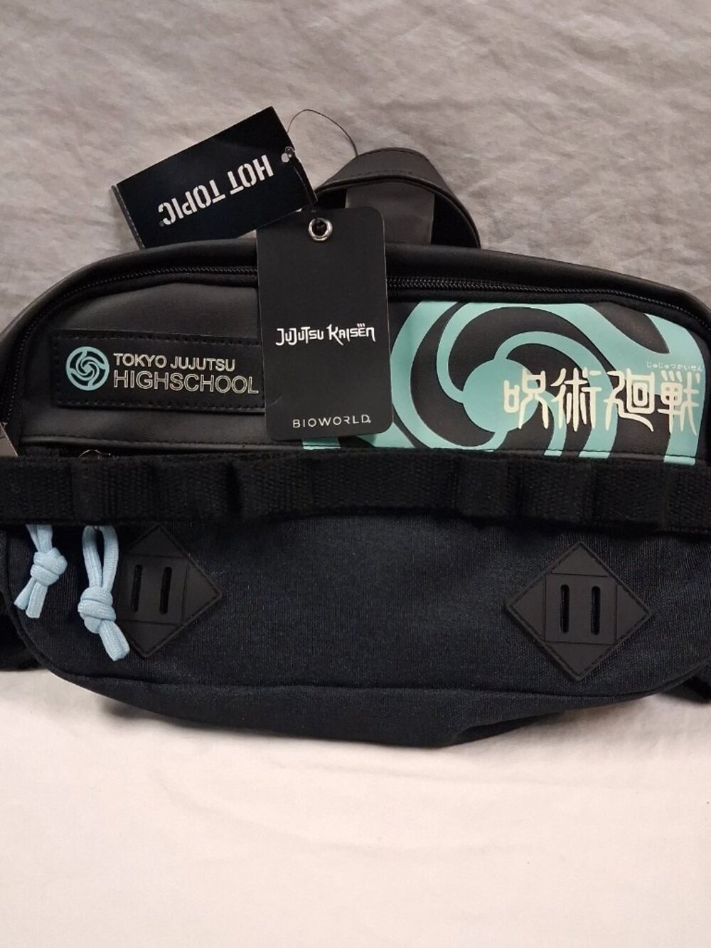 Jujutsu Kaisen Tokyo Bioworld High Sling Bag NWT Crossbody Fanny Pack **READ**